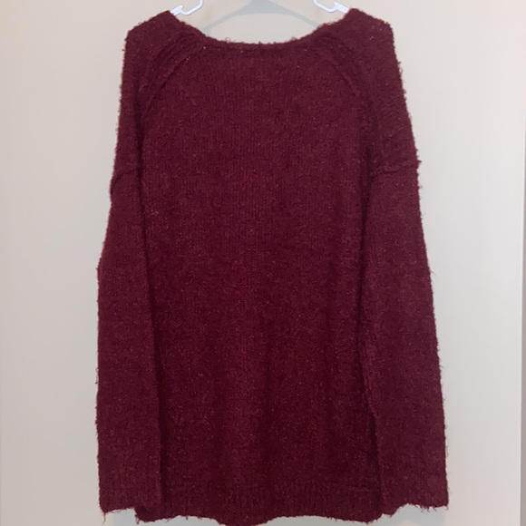 Free People Deep V-Neck Sweater - Picture 4 of 4